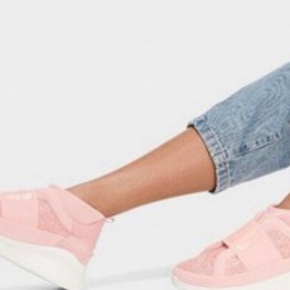 NIB Ugg Womens’s Neutra Chunky Glitter Sockliner Sneaker - Size 10 - Picture 2 of 9